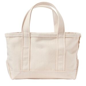 New L.L. Bean Boat and Tote® in Mini, Color Natural
